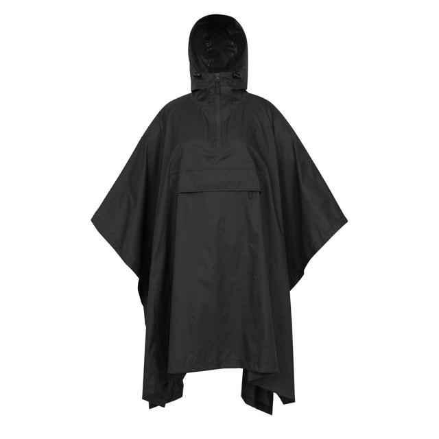 Design: Plain. Fabric Technology: Breathable, Lightweight, Waterproof. Neckline: Hooded. Sleeve-Type: Long-Sleeved. Hood Features: Drawcord, Grown On Hood. Pockets: 1 Front Pocket, Flap Closure. Fastening: Pull Over, Quarter Zip. 1500g/m²/24hrs. Waterproof Rating: 1500mm.