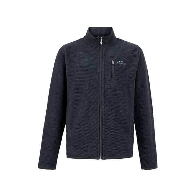 86% organisch katoen, 14% gerecycled polyester. Stof: Macaroni. Ontwerp: Logo. Hangende lus. Halslijn: Hoge Hals, Wafel gevoerd. Mouwtype: Met lange mouwen. Zakken: 2 Zijzakken, 1 Borstzak, Ritssluiting, Wafelvoering. Bevestiging: Volledige ritssluiting. Duurzaamheid: Milieuvriendelijk, gemaakt van gerecycleerde materialen. S: 37 in. M: 40 in. L: 43 in. XL: 46 in. XXL: 49 in. 3XL: 52 in. 4XL: 55 in. 5XL: 58 in.
