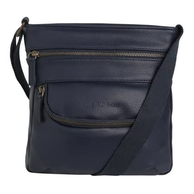 100% Polyurethane. Height: 23cm. Width: 22cm. Depth: 6cm. Pockets: 2 Front Pockets, Zip, Internal. Compartments: 1 Front Compartment, Zipped. Adjustable Shoulder Strap. Design: Embossed, Leather Effect, Logo.