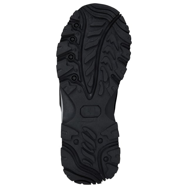 Upper: Faux Suede, Synthetic. Lining: Mesh. Insole: Moulded EVA, Textile. Outsole: TPR. 6 Eyelets. Breathable, IsoDry Membrane, Pull Tab, Toe Bumper. Block Heel. Design: Leopard Print, Logo. Toe Style: Round. Breathable, Waterproof. Fastening: Lace Up.