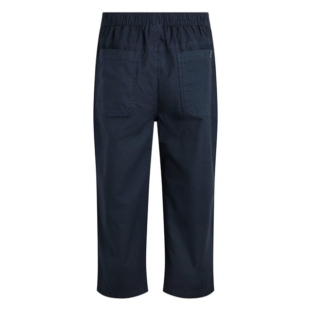 100% Cotton. Design: Plain. Fastening: Mock Zip, Zip Fly. Fabric Technology: Durable, Ripstop. Length: 3/4 Length. Pockets: 2 Side Pockets, 2 Back Pockets. Waistline: Elasticated.