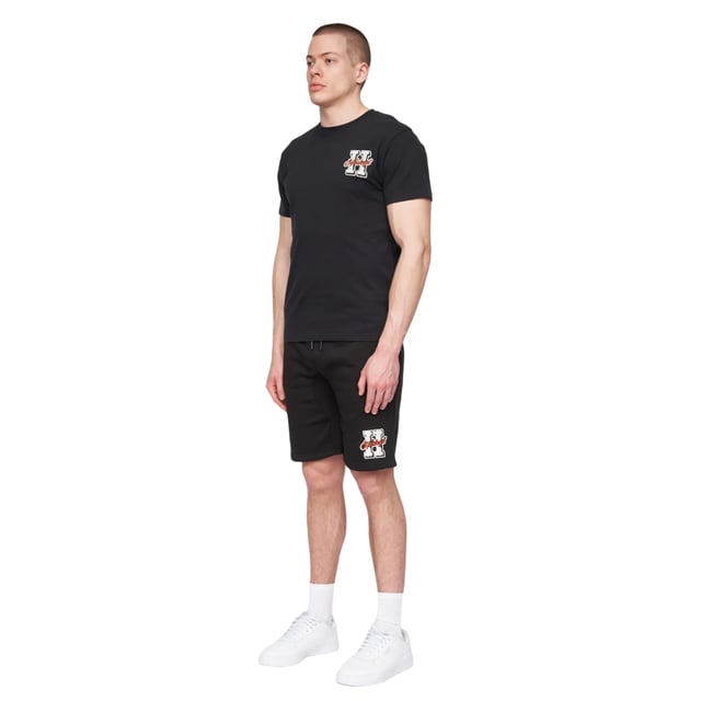 65% Cotton, 35% Polyester. Fabric: Carbon Brushed, Chenille, Fleece. Design: Embroidered, Logo, Plain. Pockets: 2 Side Pockets, 1 Back Pocket. Waistline: Drawcord, Elasticated. Metal Eyelets.