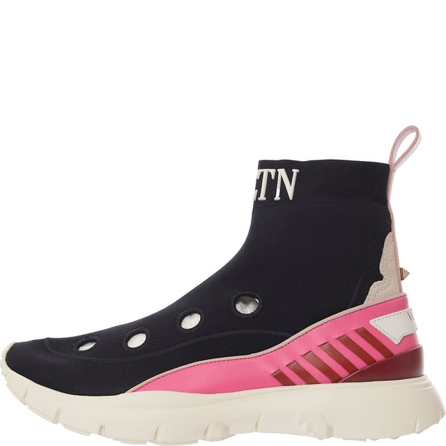 Valentino Garavani Womens Sneaker In Black