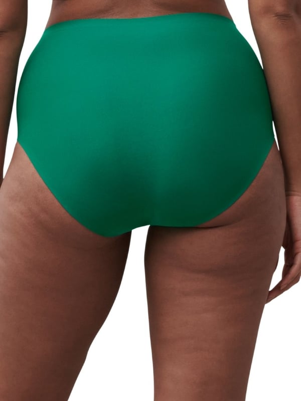 Chantelle SoftStretch High Waisted Briefs. High rise knickers with lined gusset. Offering moderate rear coverage. This product is recommended as gentle wash only.