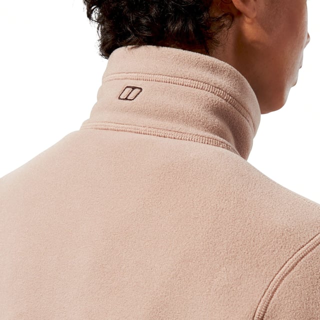 Women's Berghaus Prism InterActive Polartec Fleece. Put changeable weather in its place with our highly insulated, handy mid-layer. Chilly days are no match for Polartec® Classic fleece which has an impressive warmth to weight ratio. Great for powering up hillsides, the highly durable fabric also has a soft hand feel, keeping you comfortable all day long. Great on its own or perfect to zip into any Berghaus outer from the InterActive range, you can add an extra layer with ease when you need it, making this a great choice whatever the weather. Material: 100% Polyester. Ref: 422264KV7.