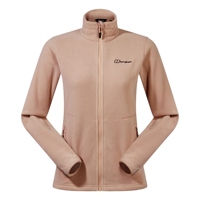 Women's Berghaus Prism InterActive Polartec Fleece. Put changeable weather in its place with our highly insulated, handy mid-layer. Chilly days are no match for Polartec® Classic fleece which has an impressive warmth to weight ratio. Great for powering up hillsides, the highly durable fabric also has a soft hand feel, keeping you comfortable all day long. Great on its own or perfect to zip into any Berghaus outer from the InterActive range, you can add an extra layer with ease when you need it, making this a great choice whatever the weather. Material: 100% Polyester. Ref: 422264KV7.