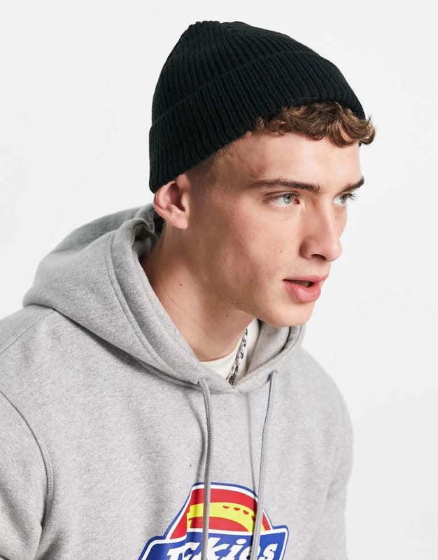 Accessories by Dickies Put a lid on it Domed crown Turn-up brim Branded tabSold By: Asos