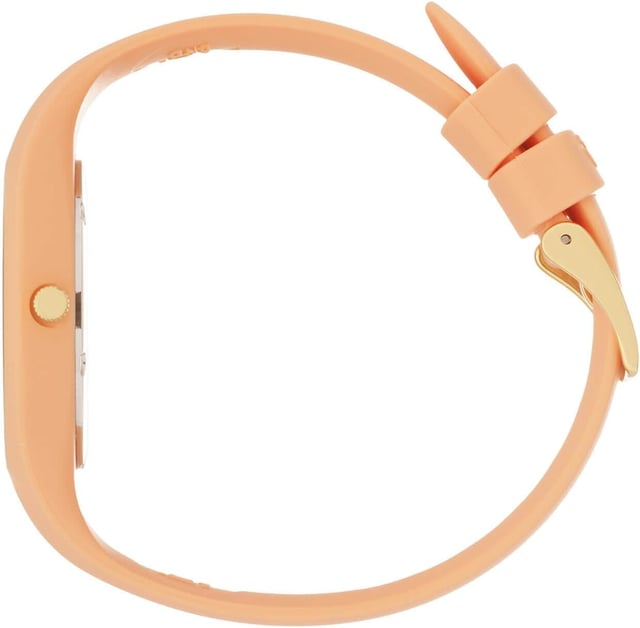 This Ice Watch Ice Cosmos - Apricot Analogue Watch for Women is the perfect timepiece to wear or to gift. It's Orange 37 mm Round case combined with the comfortable Orange Silicone watch band will ensure you enjoy this stunning timepiece without any compromise. Operated by a high quality Quartz movement and water resistant to 10 bars, your watch will keep ticking. This watch with a super soft silicone strap, will add a flash of vibrant style to all your outfits! High quality 19 cm length and 14 mm width Orange Silicone strap with a Buckle Case diameter: 37 mm,case thickness: 8 mm, case colour: Orange and dial colour: Orange