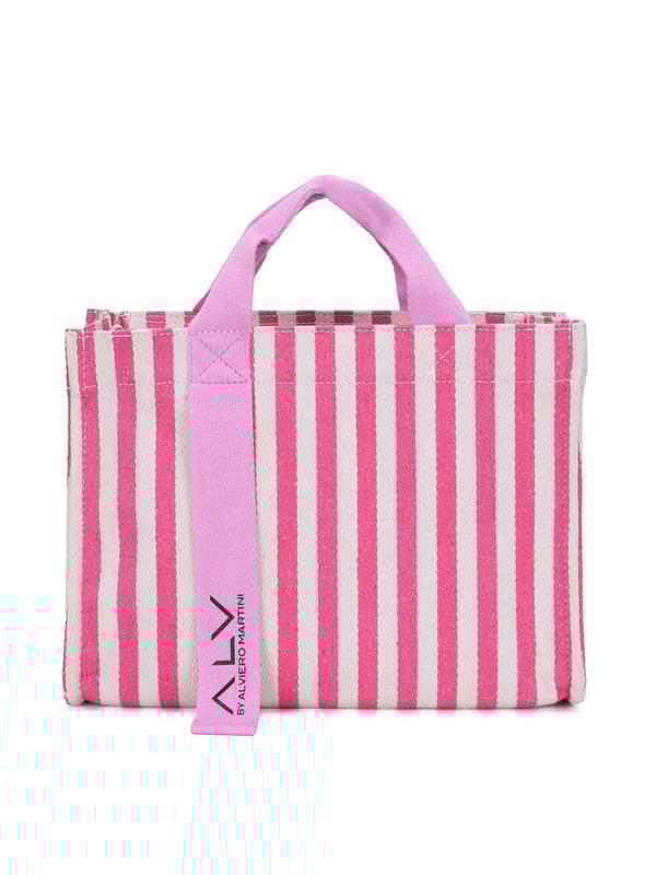 Damesshopper met ritssluiting. twee rits- en twee open binnenzakken. afwezige externe zakken. verstelbaar en afneembaar in stoffen schouderband. weefsel handvat. een binnencompartiment.  extern materiaal. 100% polyester binnenkant. Afmetingen: 32x24x14 cm. Modeproduct