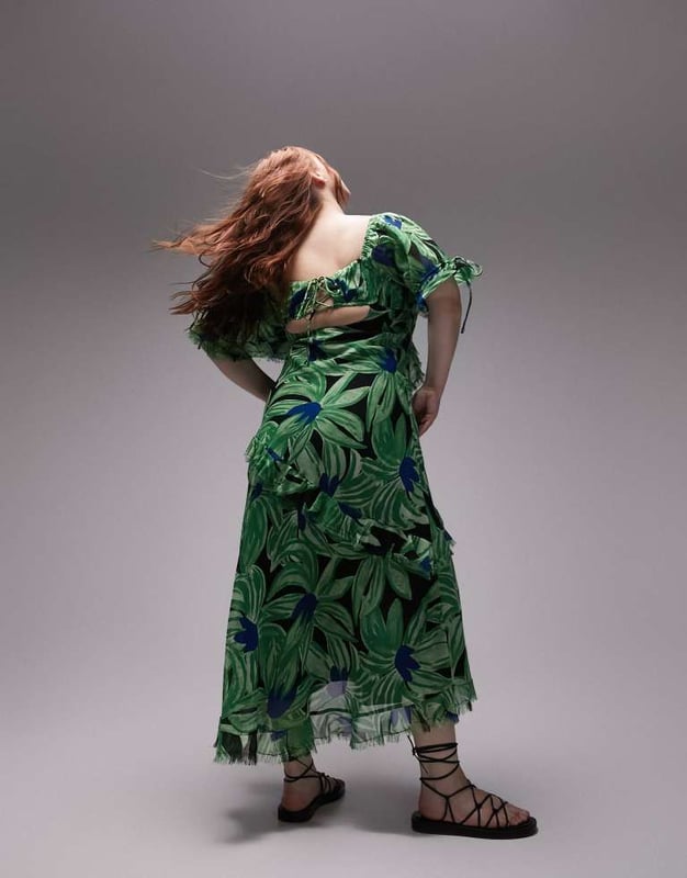 green emerald velvet dress Backless Green Mermaid Lace Prom Dresses, Open Back Green Lace Mermaid main image 1