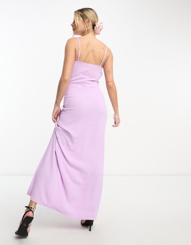 Dresses by Only Do get caught wearing it twice Cowl neck Cross-back straps Low back Slim fitSold By: Asos