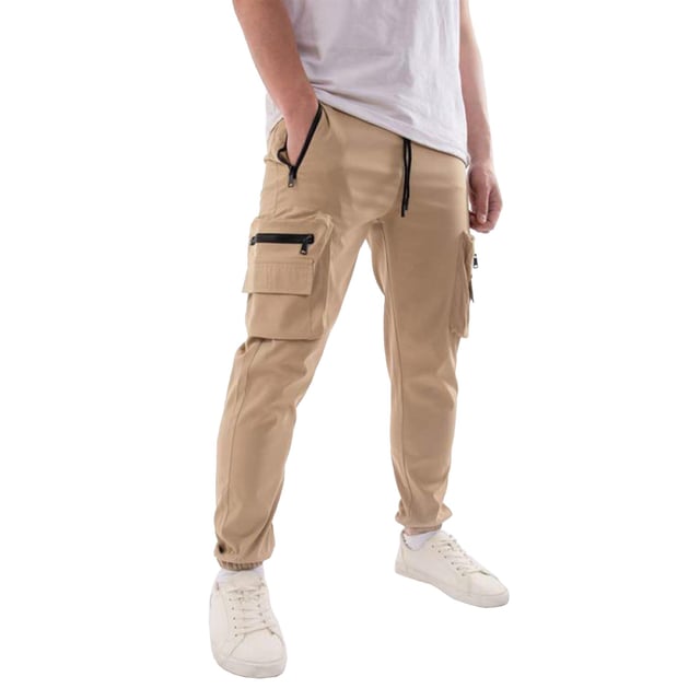 Soul Star Men's Cargo Trousers are made for durability and comfort, making them ideal for everyday workwear. These combat trousers, made of high-quality fabrics, are designed to withstand wear and tear for years. They are practical and functional for storing items on the work, thanks to their relaxed fit and enough pocket space. Whether you're on-site or doing errands, these cargo trousers provide adaptable style and dependable performance. Upgrade your work wardrobe with Soul Star's sturdy cargo trousers for unparalleled comfort and durability.