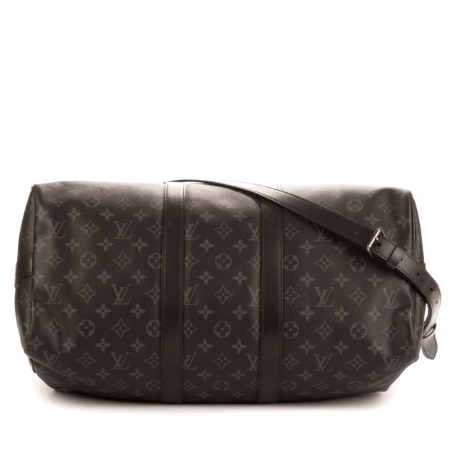 Louis Vuitton Bolsas Keepall Bandouliere 45 Bolsa de viaje en Grafito Lona recubierta y Plata hardware. El producto está en en Perfectas Condiciones (AA).
  Dimensiones: 45x27x20 cm 
  Accesorios incluidos: Cadenas; Key; Strap
    
  BrandCo Paris encuentra artículos raros y en las mejores condiciones a precios increíbles. ¡Vale la pena tener paciencia! Compra con confianza: todos los artículos de BrandCo Paris son seleccionados y autenticados cuidadosamente por nuestro equipo de expertos.
  Todos los artículos vienen con un certificado de autenticidad y un embalaje entregado por BrandCo Paris.
  Tabla de clasificación de la condición del artículo
  N (como nuevo)
  AA (perfecto estado)
  A (excelente estado)
  AB (muy buen estado)
  B (bueno/regular)