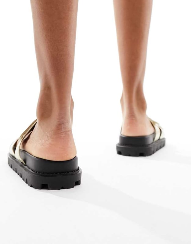 Shoes by SIMMI Shoes Style with sunshine Slip-on style Adhesive strap Open toe Flatform soleSold By: Asos
