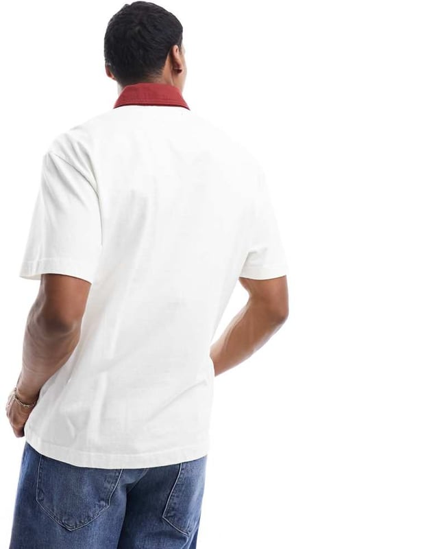 Polo Shirts by Abercrombie & Fitch Your new go-to Polo collar Partial button placket Short sleeves Oversized fitSold By: Asos