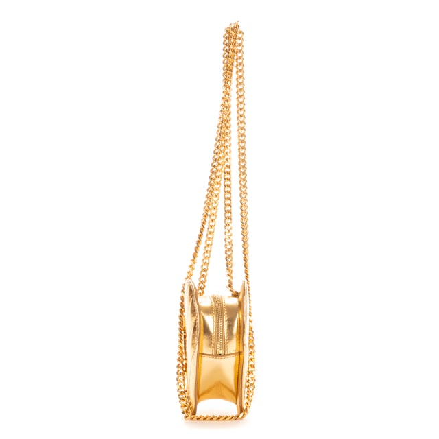Yves Saint Laurent Bolsas Heart Mini  Bolso bandolera en Oro Piel de becerro y Oro hardware. El producto está en en Perfectas Condiciones (AA).
  Dimensiones: 24x17x7 cm 
  Accesorios incluidos: Dustbag; Box
    
  BrandCo Paris encuentra artículos raros y en las mejores condiciones a precios increíbles. ¡Vale la pena tener paciencia! Compra con confianza: todos los artículos de BrandCo Paris son seleccionados y autenticados cuidadosamente por nuestro equipo de expertos.
  Todos los artículos vienen con un certificado de autenticidad y un embalaje entregado por BrandCo Paris.
  Tabla de clasificación de la condición del artículo
  N (como nuevo)
  AA (perfecto estado)
  A (excelente estado)
  AB (muy buen estado)
  B (bueno/regular)
