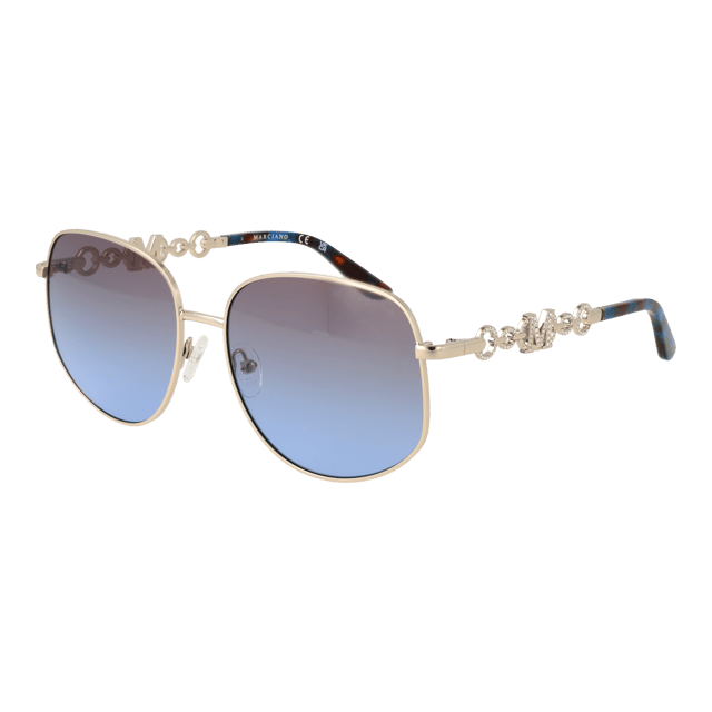 Género: Mujer
Color principal: Oro
Color del marco: Oro
Material del marco: Metal
Color de lentes: Azul
Material de lentes: Plástico
Categoría de filtro: 2
Efecto de lentes: Gradiente
Protección: 100% UVA & UVB
Ancho de las lentes: 59
Altura de las lentes: 52
Ancho del puente: 17
Ancho del marco: 140
Longitud de las templos: 145
Estilo: Ronda
Estilo de llanta: Llanta completa
Bisagra de resorte: No
Extra: Sin extra
El envío incluye: Estuche originalsa de gafas original, documentación, paño de limpieza
Country: China