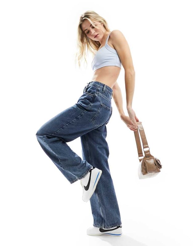 Tops by Tommy Jeans Waist-up dressing Square neck Fixed straps Logo embroidery Slim fitSold By: Asos