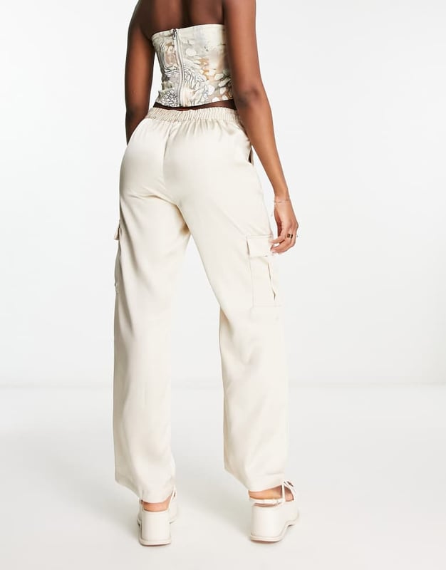 Trousers & Leggings by JDY These are going to be *well loved* Mid rise Stretch-back waistband Functional pockets Straight fitSold By: Asos