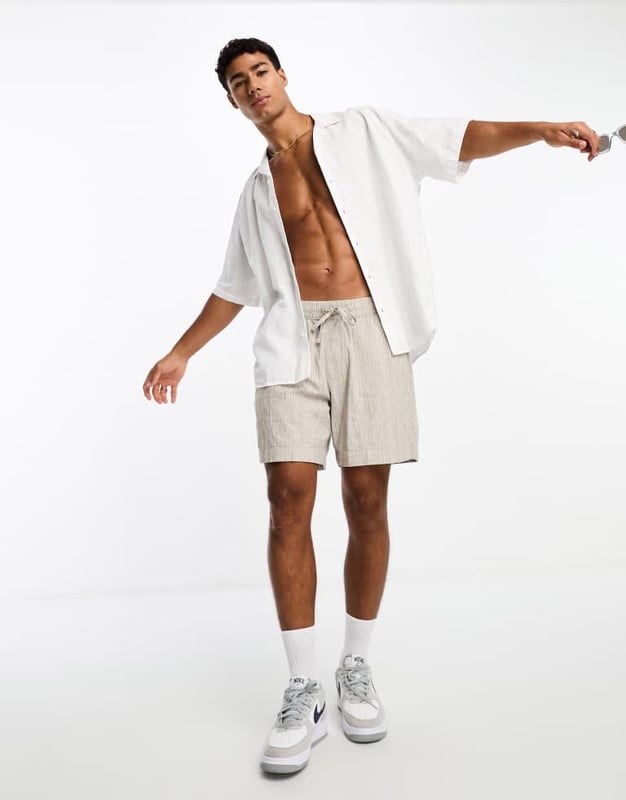 Shirts by Selected Homme Add-to-bag material Revere collar Button placket Short sleeves Regular fitSold By: Asos