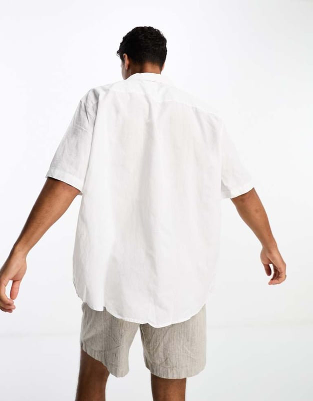 Shirts by Selected Homme Add-to-bag material Revere collar Button placket Short sleeves Regular fitSold By: Asos