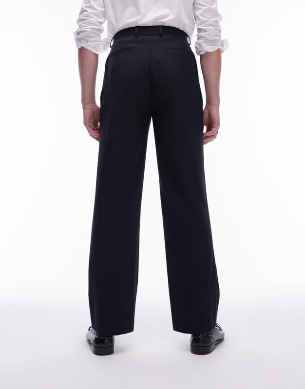 Trousers & Chinos by Topman This is Topman Regular rise Belt loops Functional pockets Wide legSold By: Asos