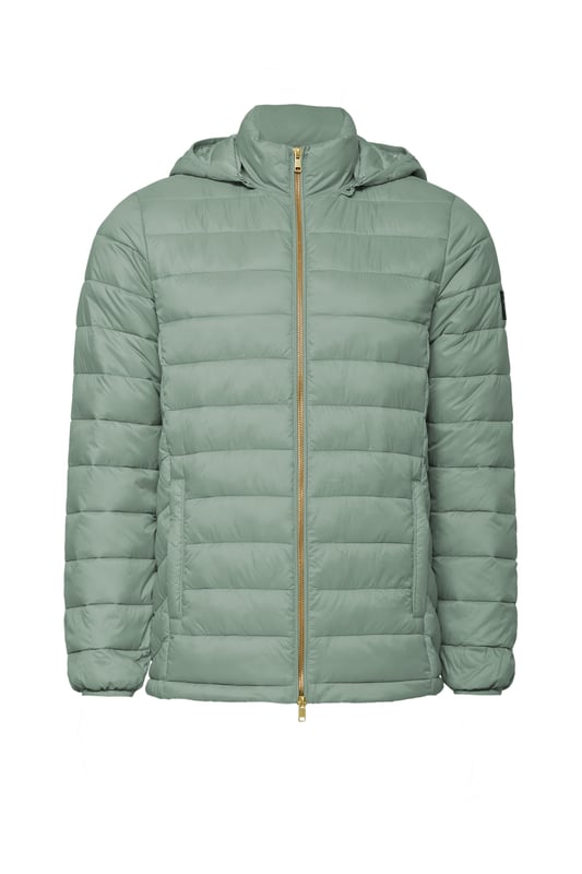 Jacke Charles aus unserer Kollektion Ultralight. Diese gesteppte Jacke mit abnehmbarer Kapuze ist aus recyceltem Polyester hergestellt. Wasserabweisend und mit warmer, ultraleichter Füllung, die zudem umweltfreundlich ist. Sie verfügt über einen goldfarbenen Metallreißverschluss auf der Vorderseite mit personalisiertem Polo Club Zipper, zwei Seitentaschen und eine Innentasche mit Reißverschluss. Manschetten und Kapuze mit elastischen Bündchen mit Markenlogo für mehr Anpassungsfähigkeit. Kordelstopper mit verstellbarem Gummizug am Bund. Mit hochauflösendem Polo Club Textiletikett.