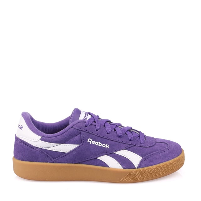 Mens Reebok Smash Edge Trainers in purple.- Lightweight synthetic upper.- Lace up fastening.- Reebok branding.- T-toe.- Textile lining.- Rubber sole.- Ref: 100216160