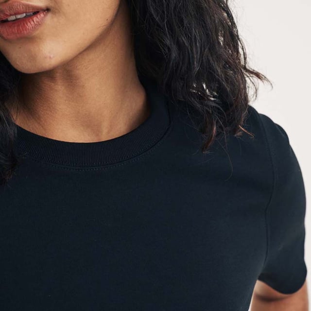 Women's Nobodys Child Jade Midi T-Shirt Dress. Everyone loves a T-Shirt dress. This navy blue number is so easy to wear in a relaxed fit. It’s super soft at the top with a crew neck and A-line skirt that skims the body. We’re wearing ours with knee-high boots.- Crew neck.- Short sleeves.- Designed for a relaxed fit.- Size tip: we recommend your usual size. Material: 77% Organic Cotton, 17% Polyester, 6% Elastane. Ref: D242772MLT.