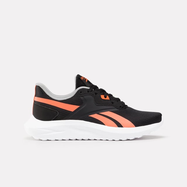 Womens Reebok Energen Lux Running Shoes in black- Synthetic and textile upper.- Lace up fastening.- Textile lining.- Lightweight cushioned midsole.- Ref: 100201548