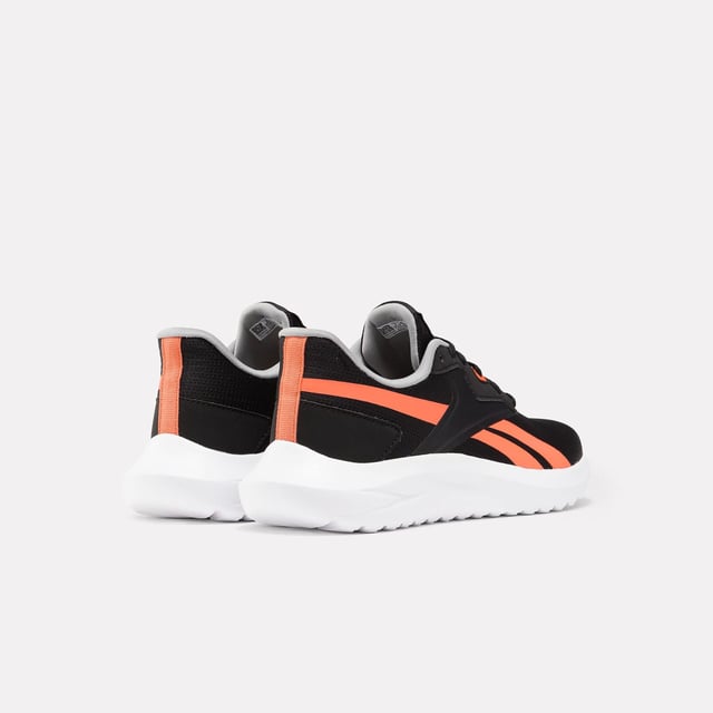 Womens Reebok Energen Lux Running Shoes in black- Synthetic and textile upper.- Lace up fastening.- Textile lining.- Lightweight cushioned midsole.- Ref: 100201548