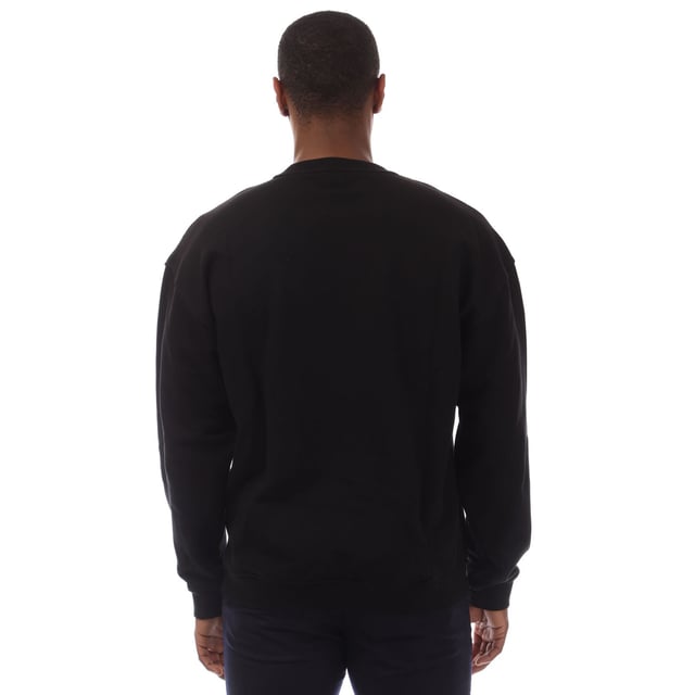 Mens Diesel S-Nable-M Sweatshirt in black.- Ribbed crewneck.- Ribbed cuffs and hem.- Large logo across chest.- Regular fit.- 100% Cotton.- Ref: A117780IAJH9XX