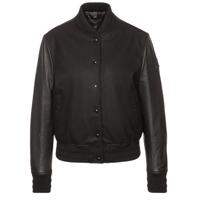 Erleben Sie ultimative Vielseitigkeit und Stil mit der Belstaff Black Jacket. Diese Jacke bietet sowohl Warme als auch modisches Design und ermoglicht Ihnen den muhelosen ubergang von einem lassigen Tageslook zu einem schicken Abend-Outfit. Bleiben Sie gemutlich und sehen Sie fantastisch aus mit dieser Must-Have-Jacke!, Lederjacke, Material: 80 % Wolle, 20 % Polyamid, Markenaufnaher auf der linken Brust, leicht, Lammleder am Rucken und an den Armen der Jacke, weiches Luxusleder, gerippt Bundchen mit Strickstreifen am Rumpf und an den armeln, Geschnittene Knopfleiste mit Druckknopfen in der vorderen Mitte, Normale Passform, Reissverschluss, Schwarzer Mantel, Hergestellt in Italien