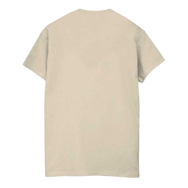 100% Ringspun Cotton. Fabric: Midweight. Design: Printed. Neckline: Crew Neck, Lycra Ribbed. Sleeve-Type: Short-Sleeved. Branded Neck Label, Single Needle Stitching, Supersoft. 100% Officially Licensed. Fit: Boyfriend. 153gsm. Packaging: Swing Tag. S: 36 in. M: 40 in. L: 44 in. XL: 48 in. XXL: 52 in. 3XL: 56 in. 4XL: 60 in. 5XL: 64 in.