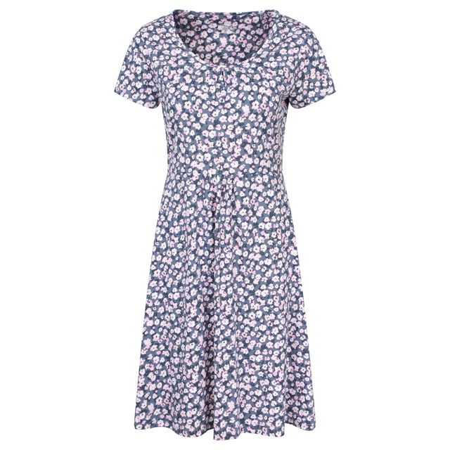100% Cotton. Fabric: Jersey. Design: Floral, Printed. Fabric Technology: Lightweight. Neckline: Scoop. Sleeve-Type: Short-Sleeved. Length: Mini. 6 UK: 33 in. 8 UK: 34 in. 10 UK: 35 in. 12 UK: 37 in. 14 UK: 39 in. 20 UK: 47 in. 22 UK: 50 in. 24 UK: 52 in. 18 UK: 44 in. 16 UK: 41 in.
