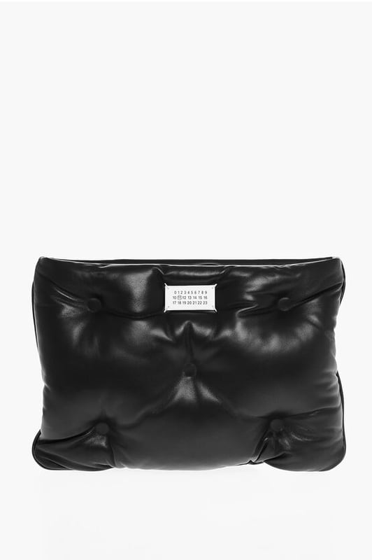 Primavera-Verano, Negro, Cierre de cremallera, Bolsillo interior, Hecho en Italia, Casual, LxAlxAn: 31x25x8cm