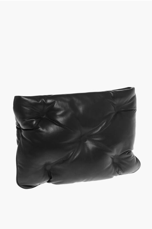 Primavera-Verano, Negro, Cierre de cremallera, Bolsillo interior, Hecho en Italia, Casual, LxAlxAn: 31x25x8cm