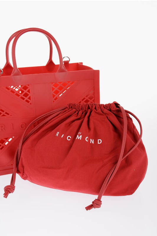 DÍA DE LA MUJER, Primavera-Verano, Rojo, Color liso, Logotipo, Bolso de mano, Doble asa, Bandolera regulable, Bandolera extraíble, Bolso de hombro, SAN VALENTÍN, 34,5x28x15cm