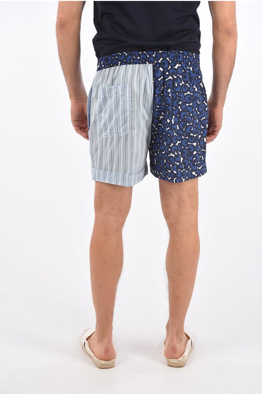 Primavera-Verano, Azul, Estampado, Botones, Mundo Estampado, Box Fit