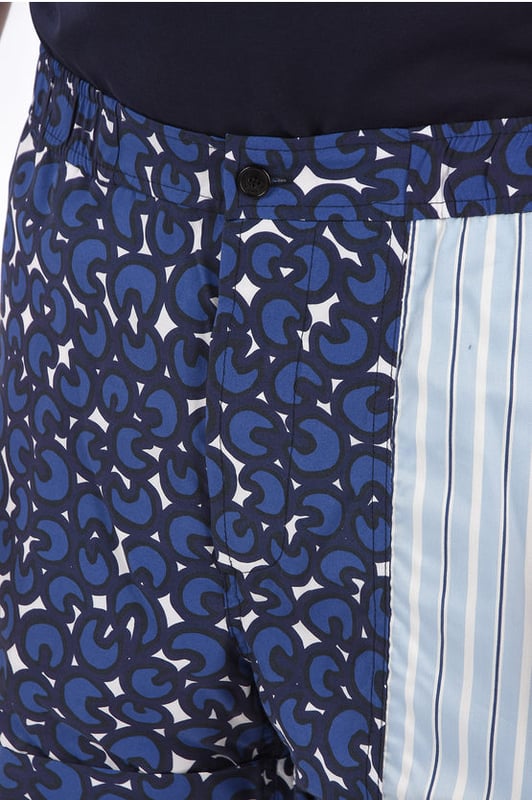 Primavera-Verano, Azul, Estampado, Botones, Mundo Estampado, Box Fit