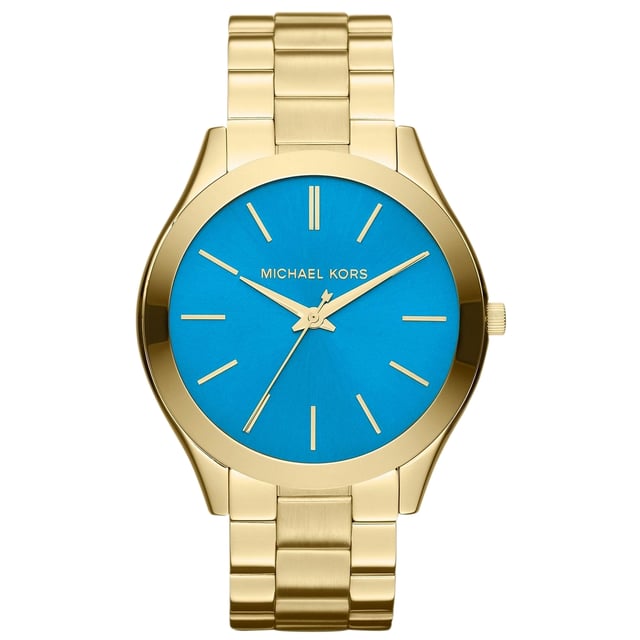 Michael Kors Dameshorloge Kwarts Goud• Materiaal kastdeksel: Roestvrij staal• Soort glas: Mineraal• Materiaal Band: Roestvrij Staal• Kleur kast: Goud• Waterdichtheid: 50 m (5 ATM)• Diameter: 41 mm
