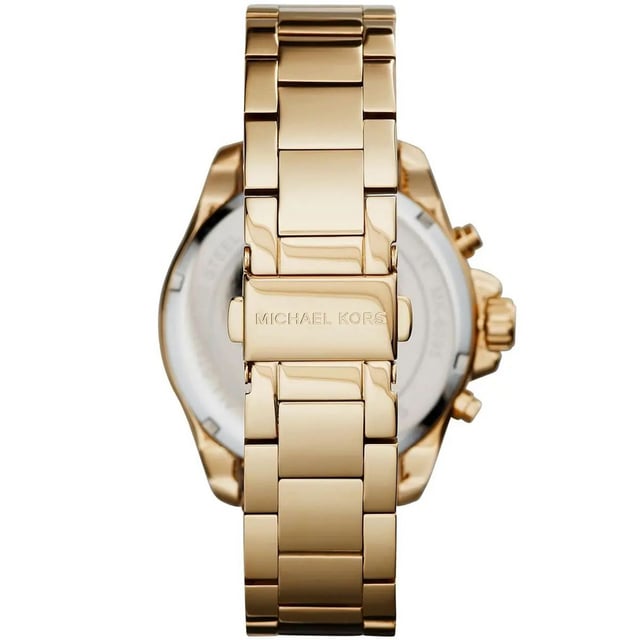 Michael Kors MK6095 - Damenuhr Quarz aus Edelstahl• Material: Edelstahl• Glas: Mineral• Armband: Edelstahl• Farbe: Gold• Wasserbeständigkeit: 50 m (5 ATM)• Gehäusegröße: 42 mm
