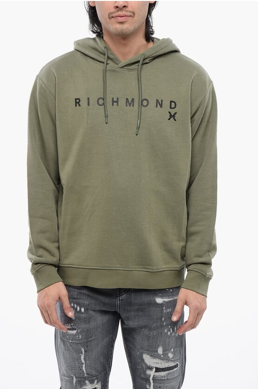 Frescor sin esfuerzo, Primavera-Verano, Verde, Cintura con cordón, Logotipo, Estampado, Cepillado, Mangas largas, Cintura elástica, Hecho en Italia, SAN VALENTÍN
