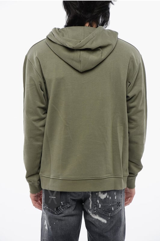 Frescor sin esfuerzo, Primavera-Verano, Verde, Cintura con cordón, Logotipo, Estampado, Cepillado, Mangas largas, Cintura elástica, Hecho en Italia, SAN VALENTÍN