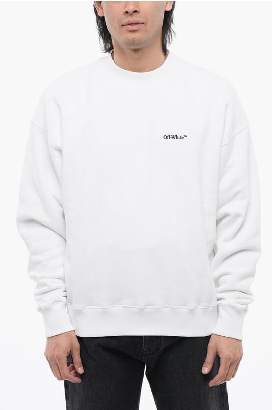 Primavera-Verano, Blanco, Cepillado, Mangas largas, Logotipo, Bordado, Hecho en Portugal
