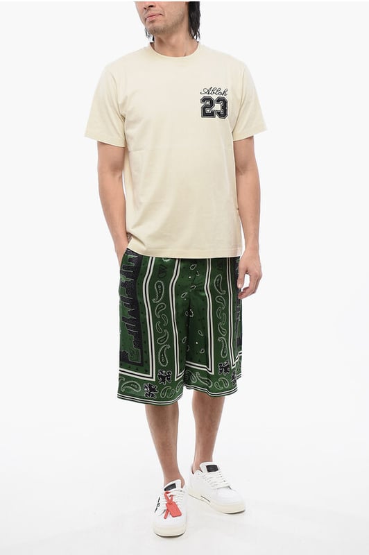 Frescor sin esfuerzo, Primavera-Verano, Manga corta, Logotipo, Beige, Bordado, Cuello redondo, Hecho en Portugal, Jersey, Casual, MATIZES TERRALES