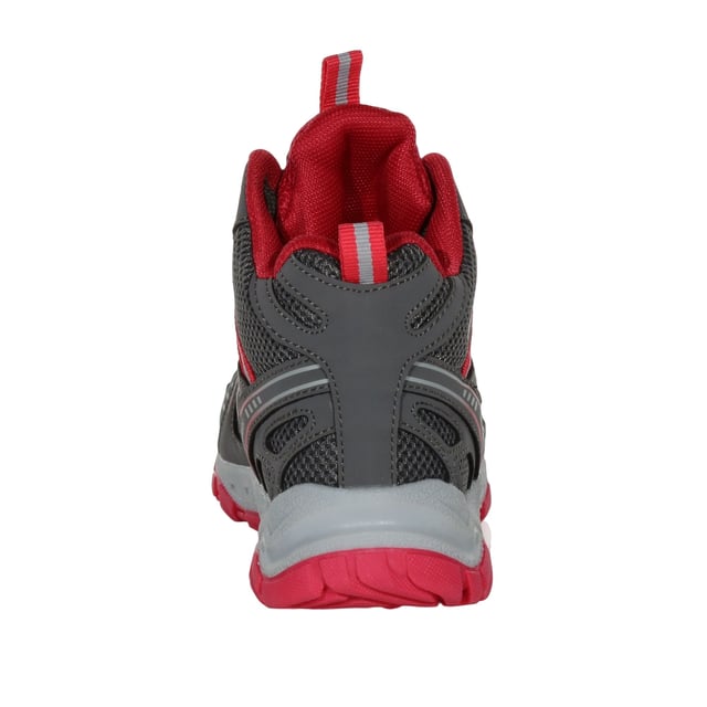 Regatta - Kinder Wanderstiefel "Vendeavour" () Obermaterial: Netzmaterial, Polyester, PU (Polyurethan). Marke: Regatta. Futterstoff: Atmungsaktiv. Einlegesohle: gepolstert, EVA, Stoßdämpfend. Laufsohle: TPR. Ösen: 7. Gewebetechnik: Isotex, Wasserfest, winddicht. Gestanztes Fußbett, Anziehlasche, Versiegelte Nähte. Absatz: Flach. niedrig geschnitten. Design: Kontrast, Logo. Zehenstil: Rund. Zum Schnüren.