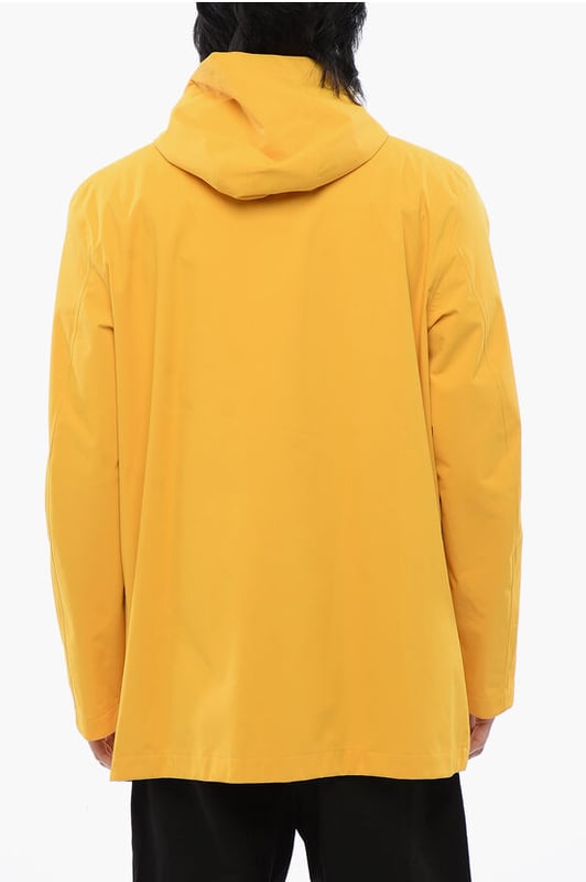 Spring-Summer, Yellow, Zip closure, Long sleeves, Hood, Pockets