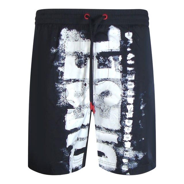 The perfect blend of style and function, these beach shorts are a must-have for any beach or pool day! Made with 100% polyester, they are lightweight, quick-drying, and comfortable. You'll love how they feel against your skin and how they effortlessly keep you looking stylish. Get ready to turn heads and make a splash in these Diesel BMBX-POWEL beach shorts