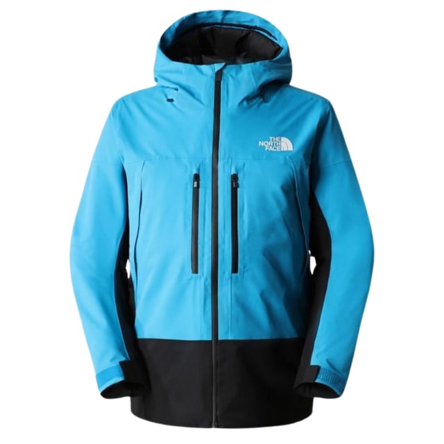 Experience the iconic North Face Mountain Breaker Jacket in stunning Acoustic Blue with TNF Black accents. This premium men's outerwear piece combines rugged protection with sophisticated style, designed for adventure seekers who demand performance without compromising on appearance. Crafted with North Face's renowned attention to quality. 100% polyamide